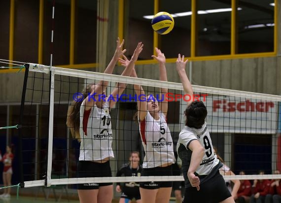 Volleyball Damen 3. Liga Süd SV Sinsheim vs TV Waldgirmes 04.03.2017 (© Siegfried)